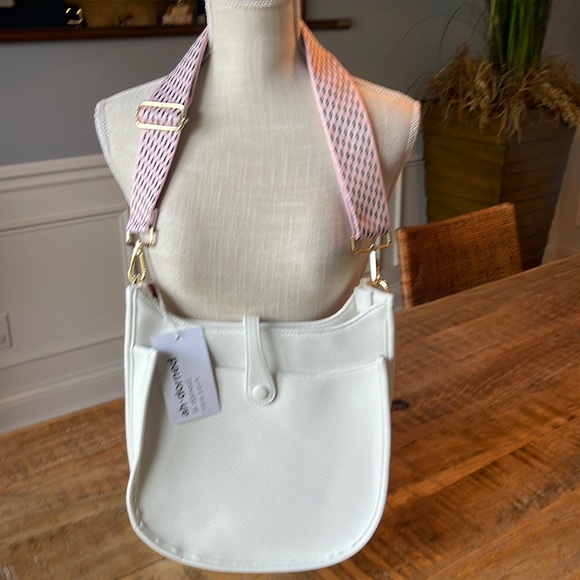 ahdorned Bags Ahdorned Multi Strap Pebble Grain Tab Front Large